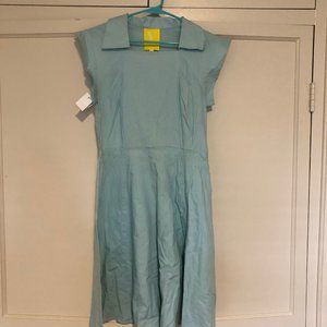 Vaute Couture Marais Dress- Sky Blue - L